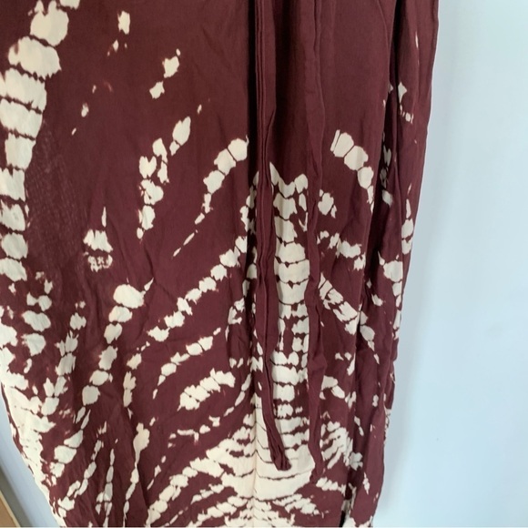 Young Fabulous & Broke Tie Dyed Faux Wrap Dress Size M - Picture 7 of 9